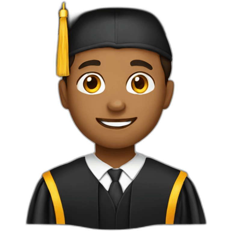 graduated boy emoji