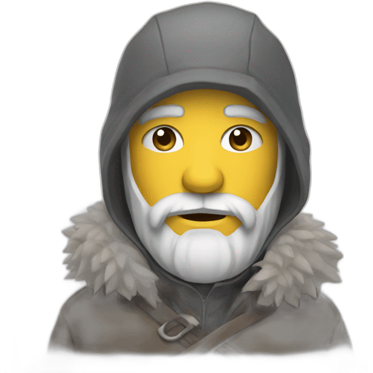 Winter is coming emoji