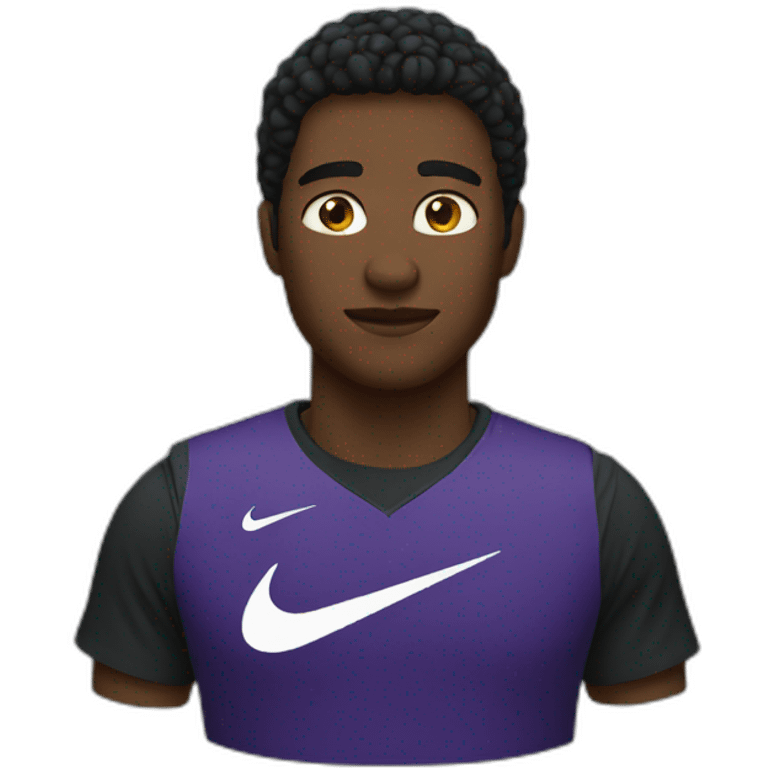 Dark nike emoji