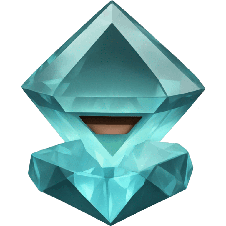 Diamond from Minecraft  emoji