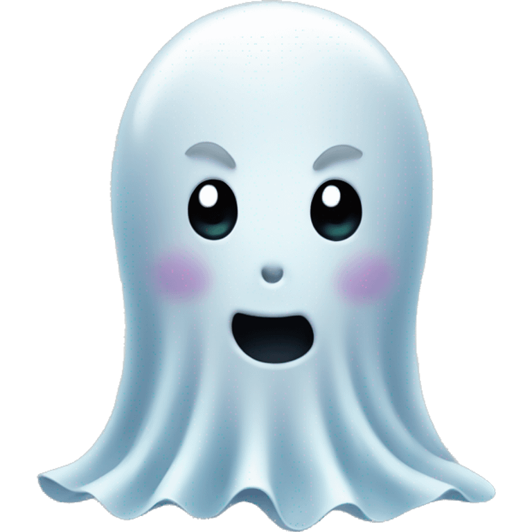 Little cute ghost emoji