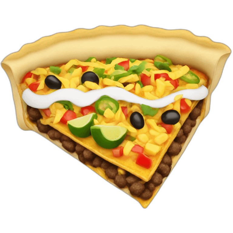 taco pie emoji