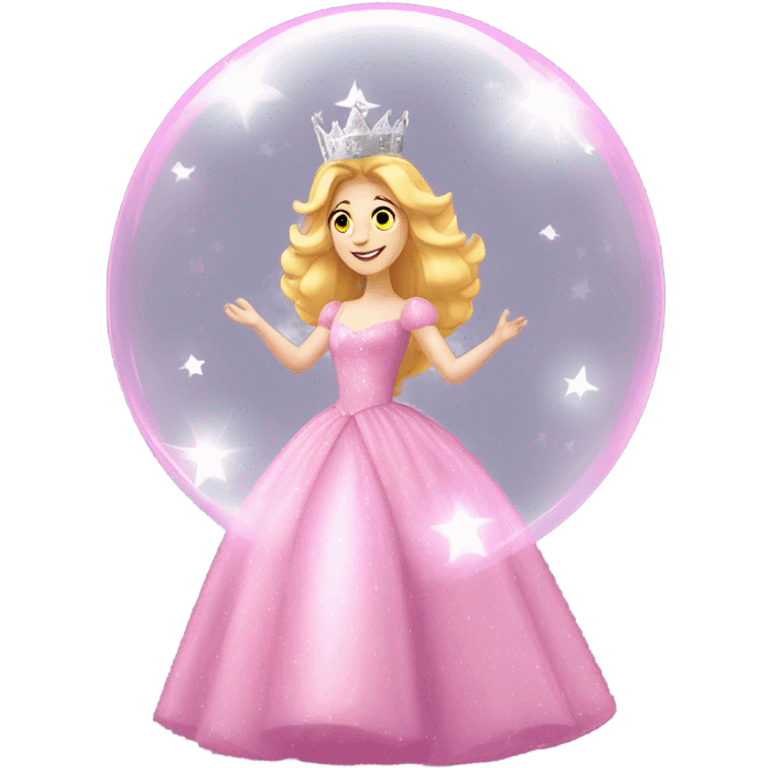 Glinda in a bubble emoji