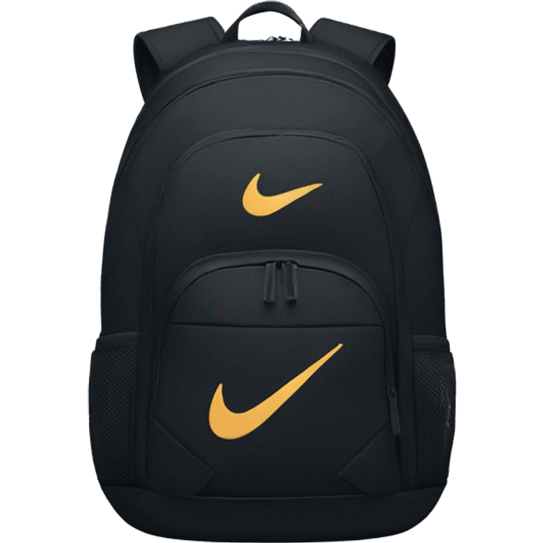 Nike bookpack black  emoji