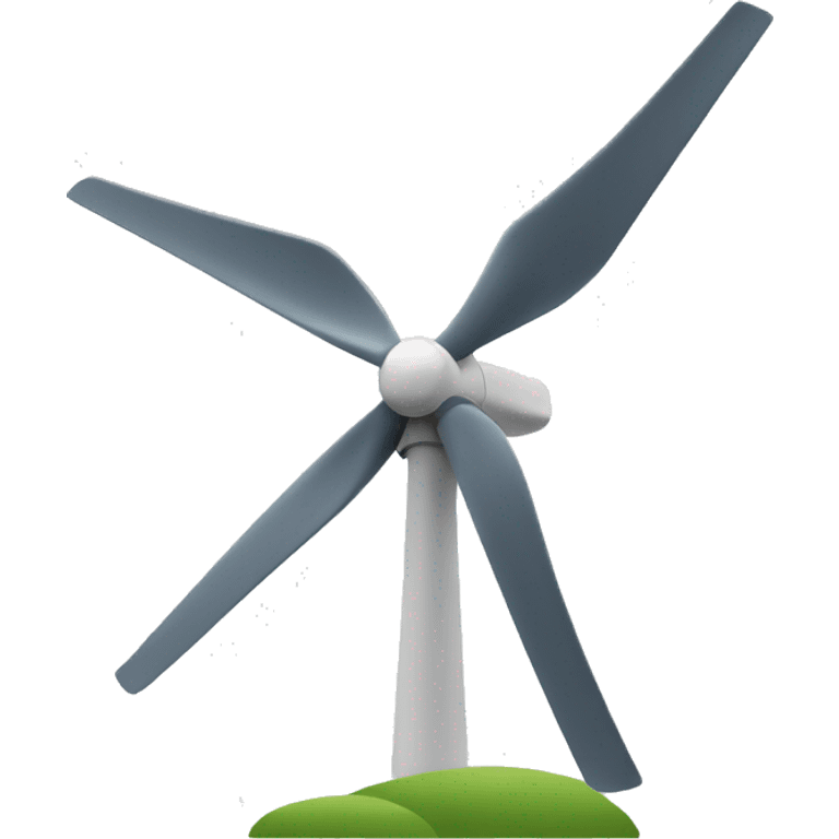 Wind turbine emoji