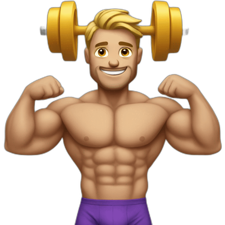 bodybuilder emoji