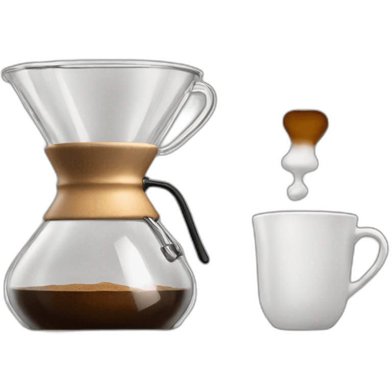 Barista chemex emoji