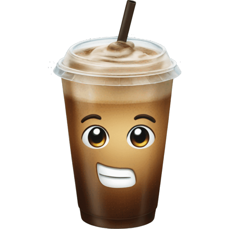 Ice coffe  emoji