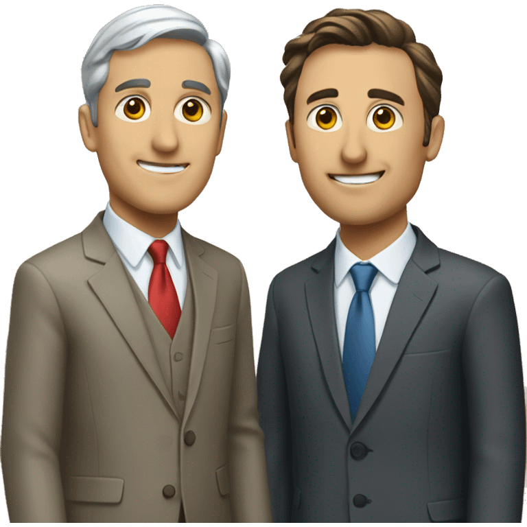 Two finance advisor emoji