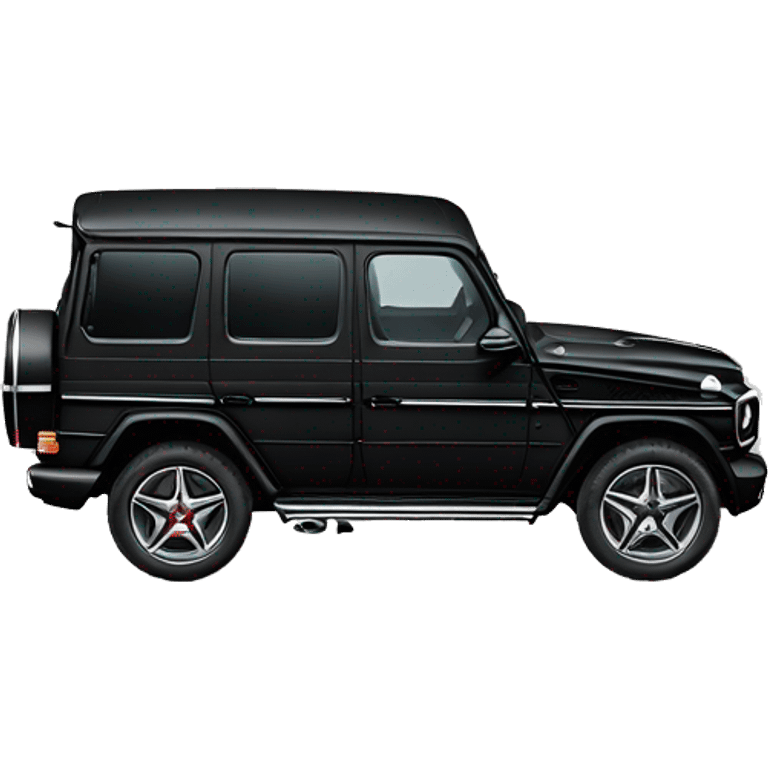 black-mercedes-benz-G-Class emoji