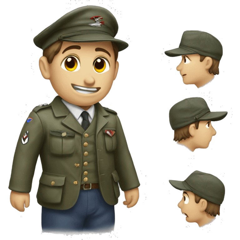  buchon man with braba and cap emoji