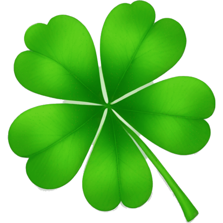 9 leaf clover emoji