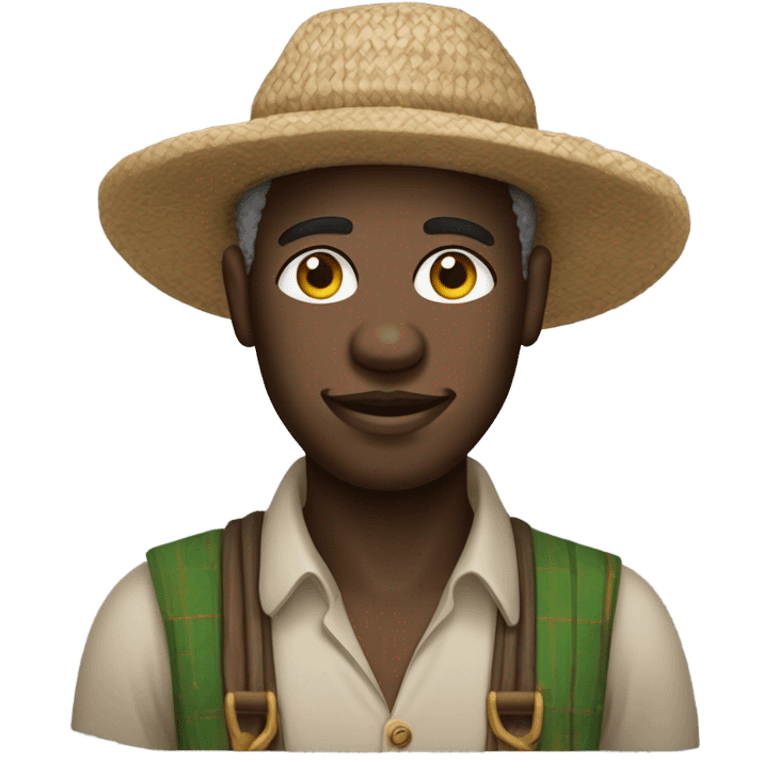 west african small holder farmer emoji