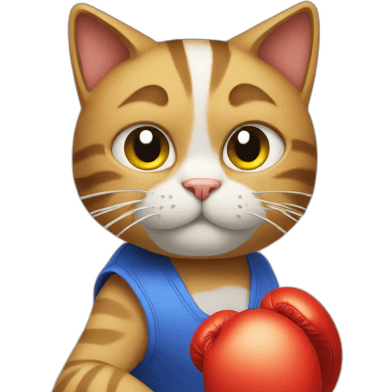 boxing cat emoji