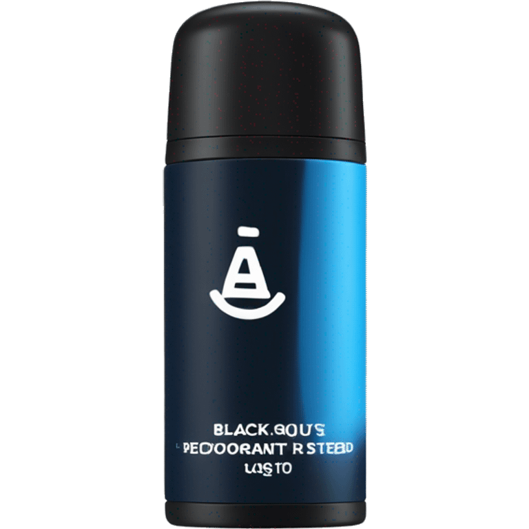 black and blue speed stick deodorant spray  emoji