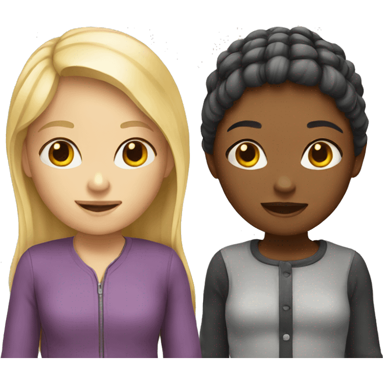 Two blond girl emoji