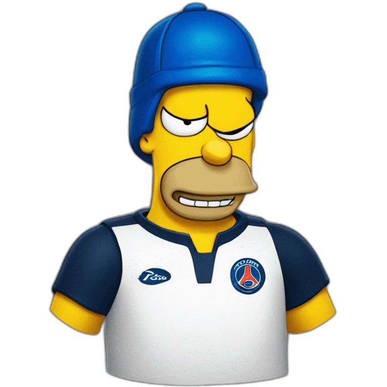 Homer simpson psg emoji