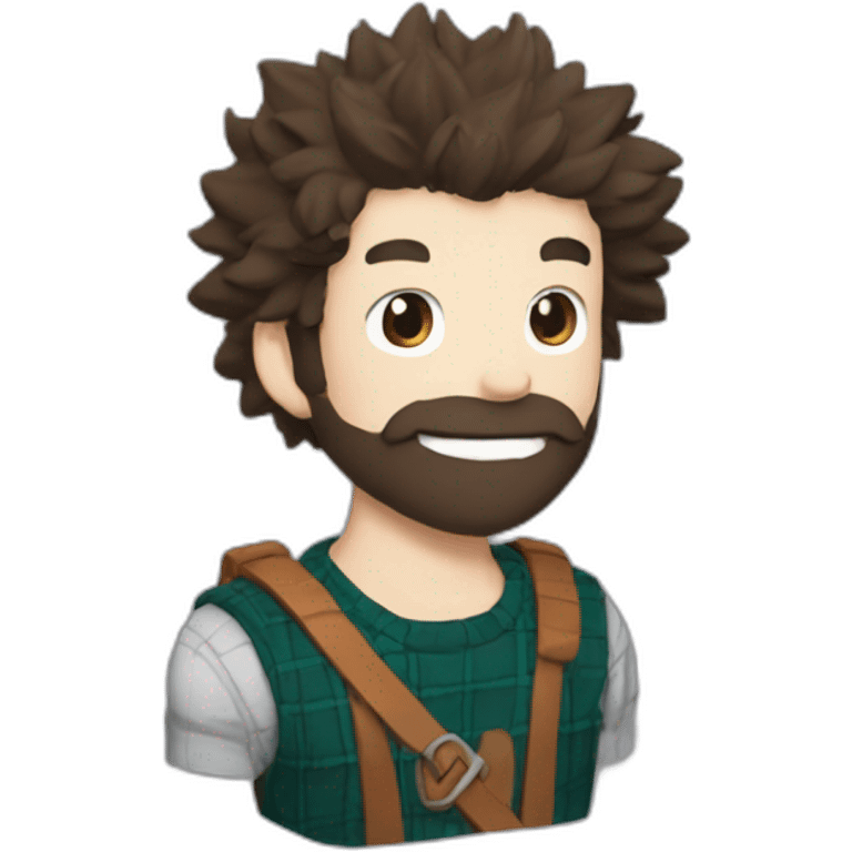 lumberjack in my hero academia emoji