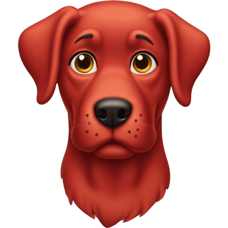 CLIFFORD RED DOG emoji