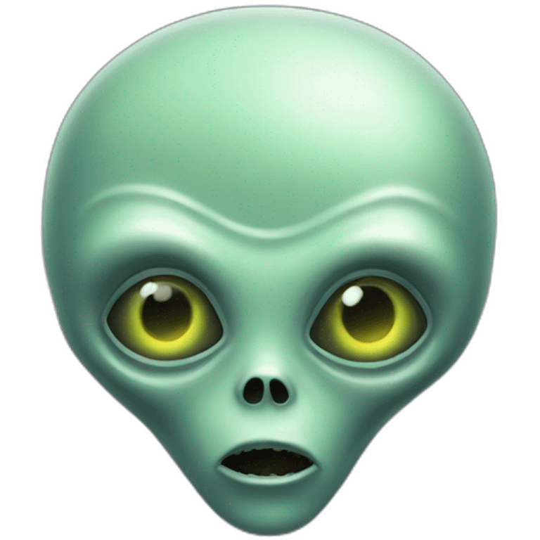 creepy alien from outer space emoji