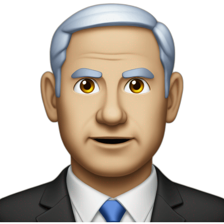 Netanyahu the villain emoji