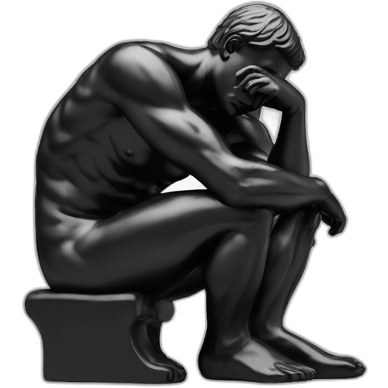 The thinker emoji