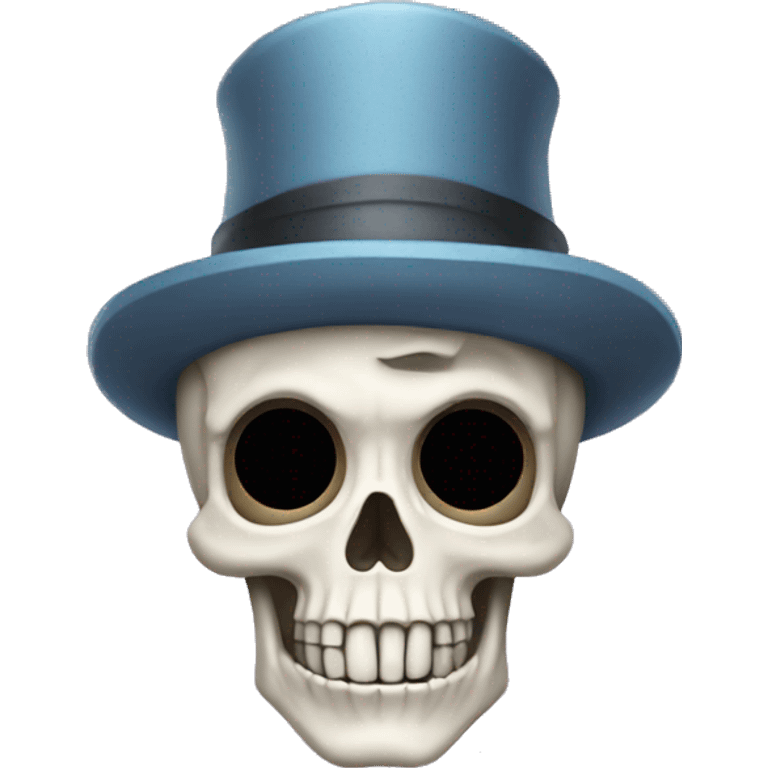 Skeleton with covboy hat emoji