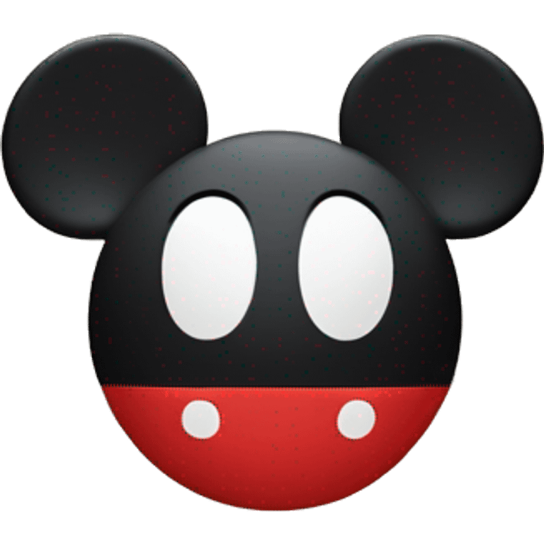 mickey in south korea emoji