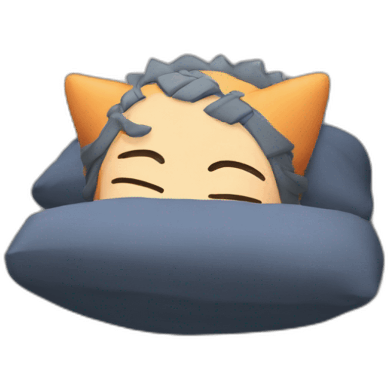 Naruto sleep emoji