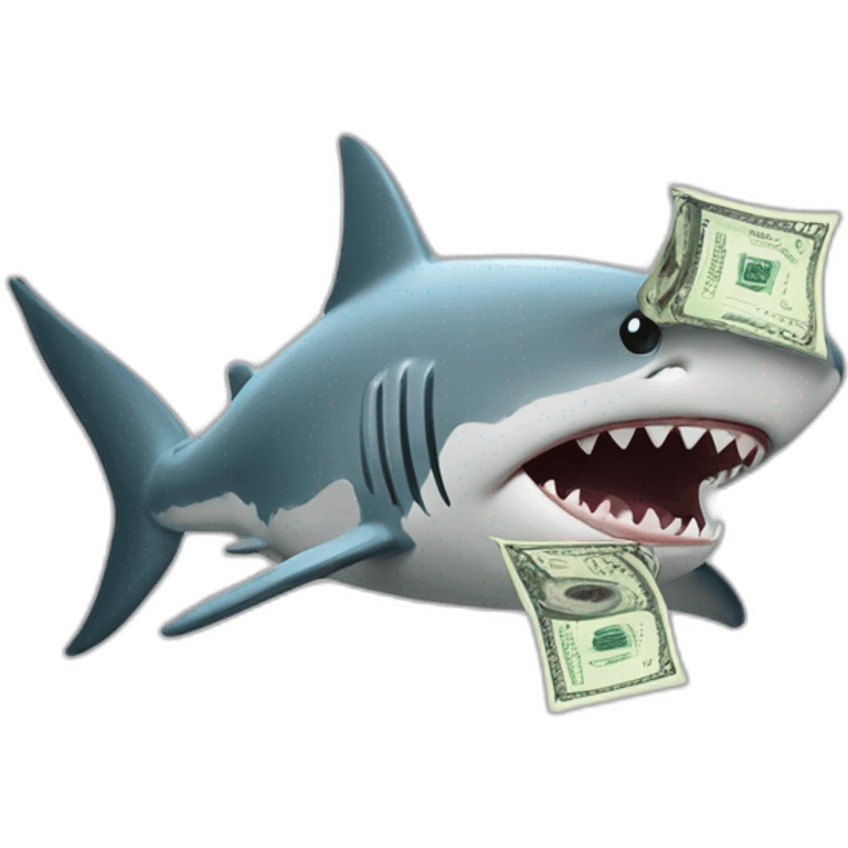 money shark emoji