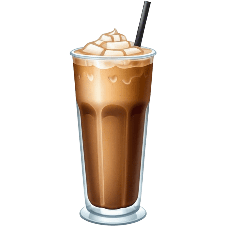 Ice coffee emoji