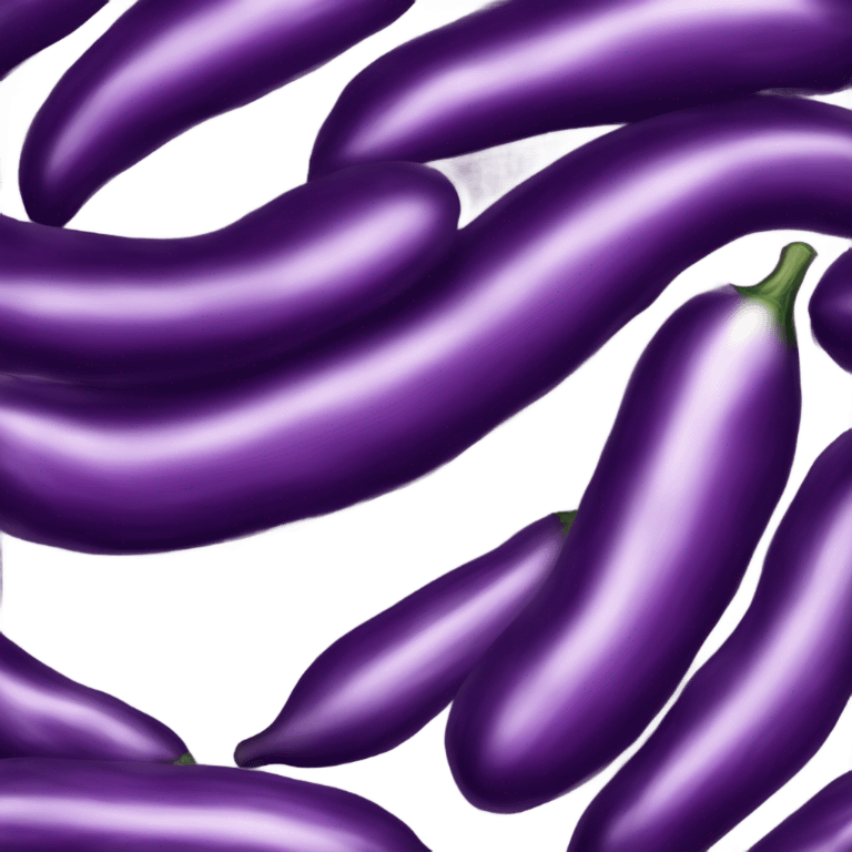 Veiny eggplant  emoji