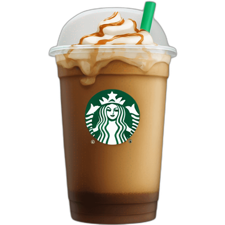 Starbucks ice coffee closed emoji