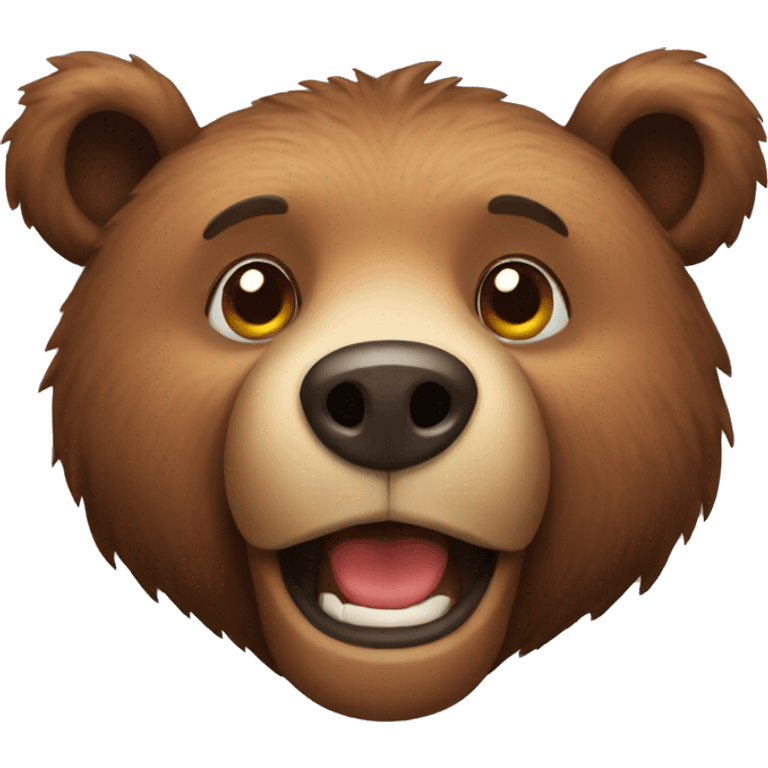 Brown bear emoji