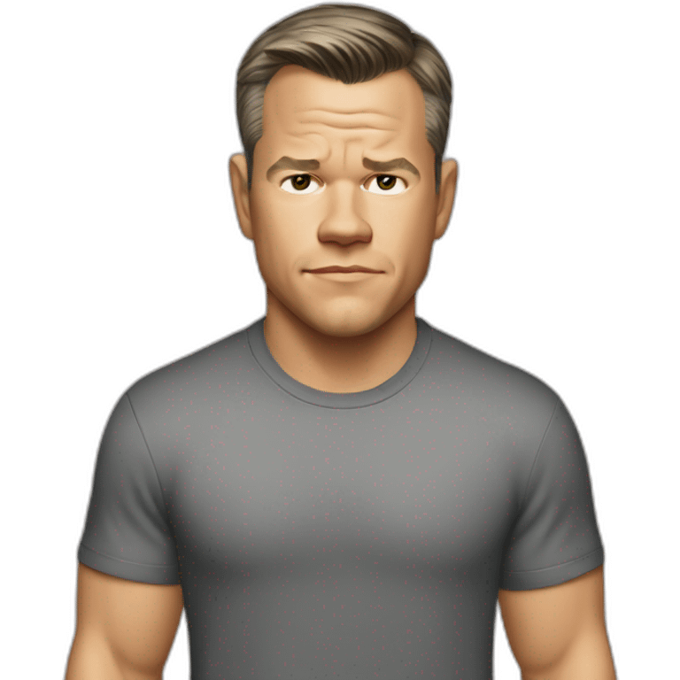 matt damon emoji