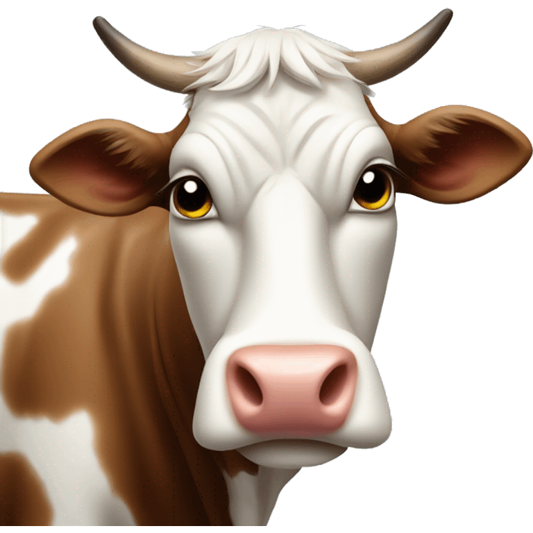 cow with glase emoji