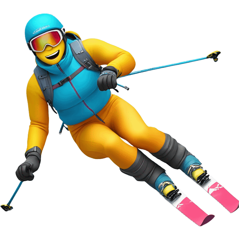 Skier emoji