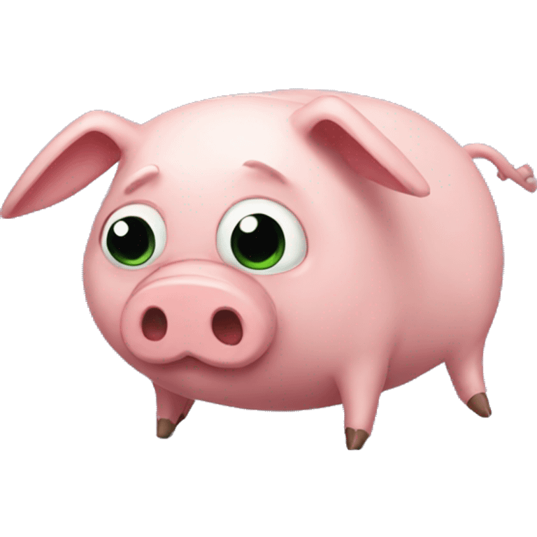 Spider pig emoji