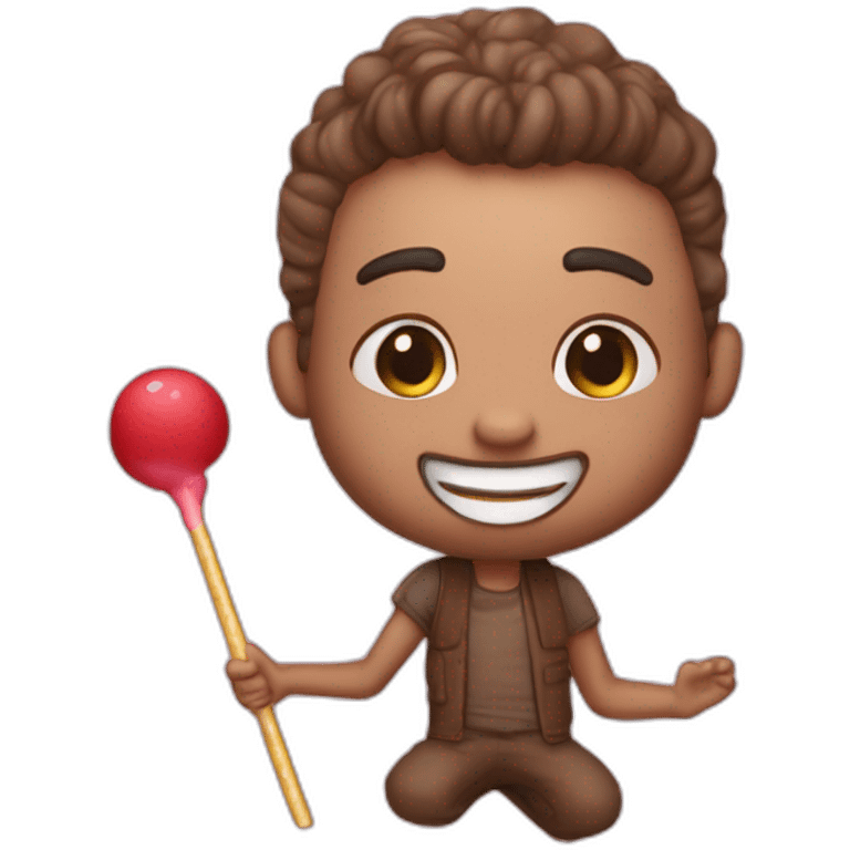 im so happy i love cakepop emoji