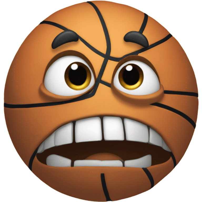 Basketball derpy emoji