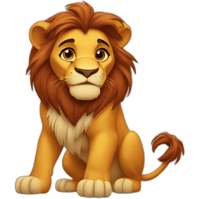 lion king emoji