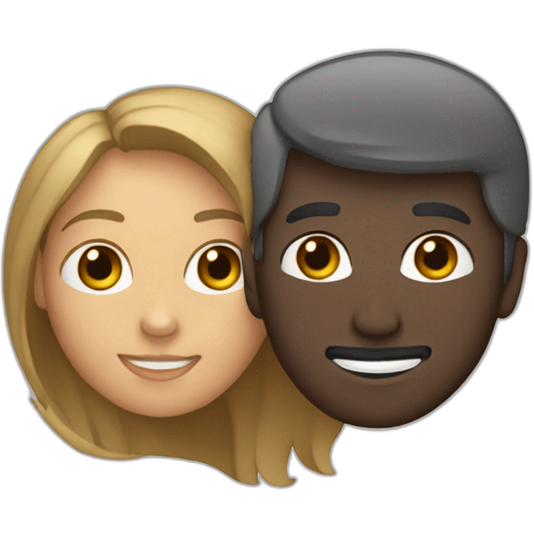 2 personnes qui se font un câlin emoji