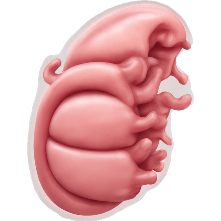 “A detailed illustration of a human stomach, with its curved shape, inner lining, and digestive features, showing subtle shading and a natural pinkish hue.” emoji