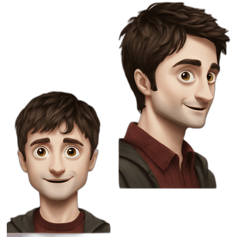 Daniel radcliffe and elijah wood emoji