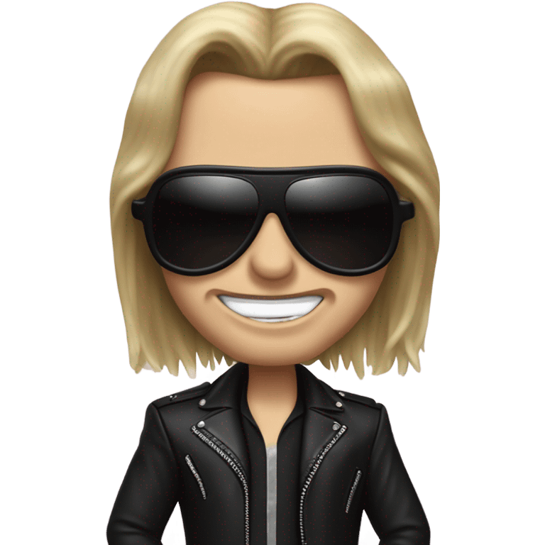 Photorealistic Gene Simmons with Macaulay Culkin  emoji