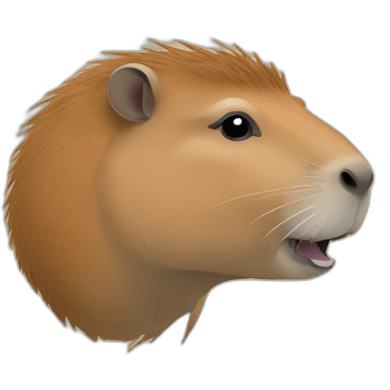 Capybara emoji