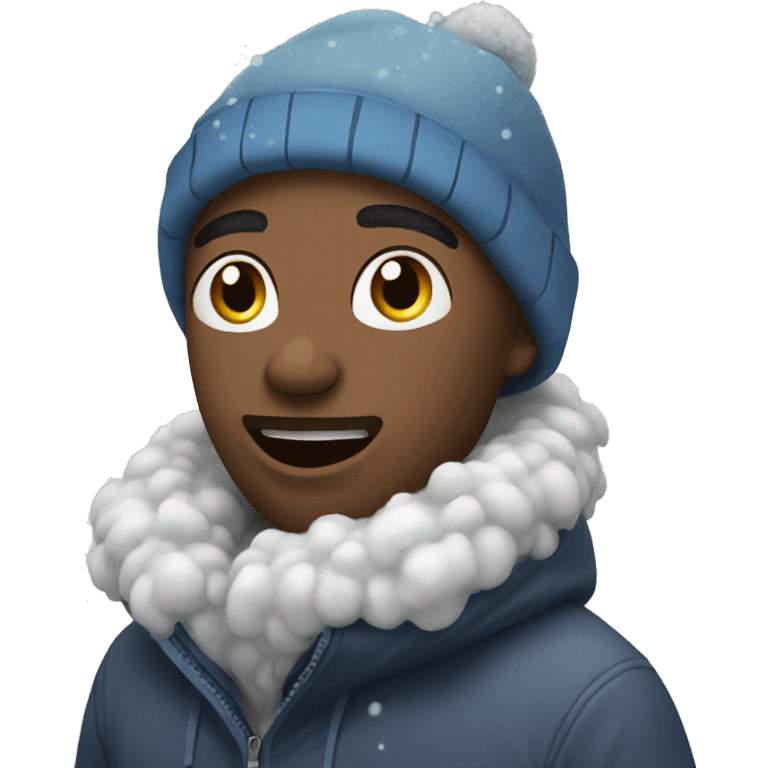 Snow lover emoji