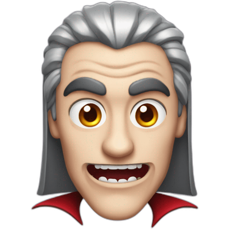 Dracula from monster on holiday  emoji