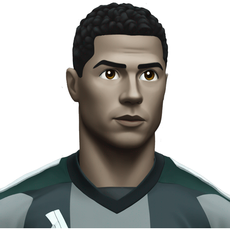 Ronaldo  noir emoji