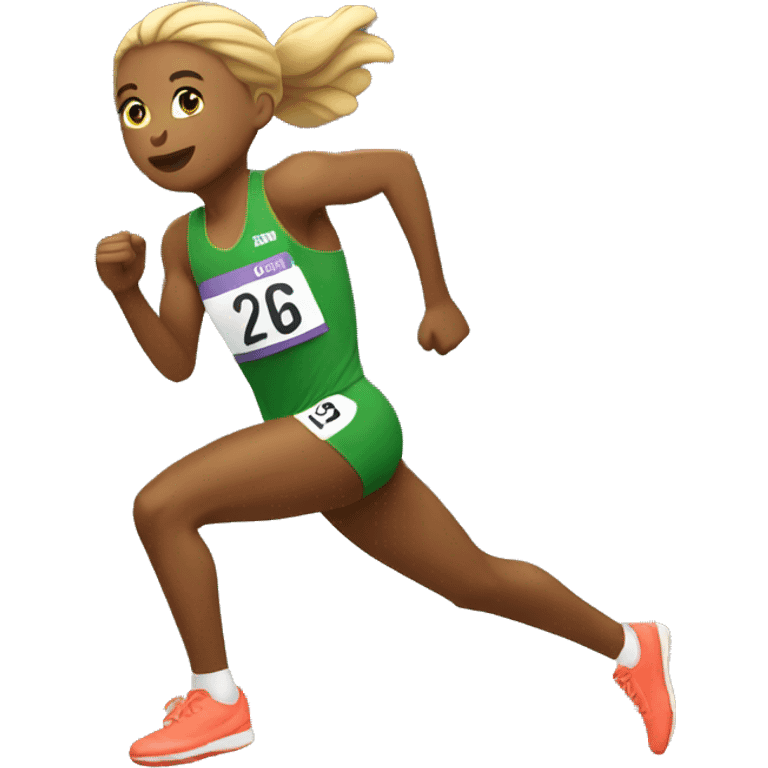 Track and field emoji